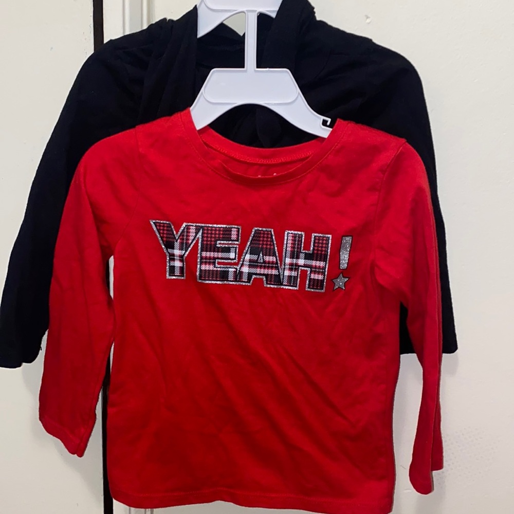 ❤️🖤 2 long sleeved shirts for the price of 1 🖤❤️
